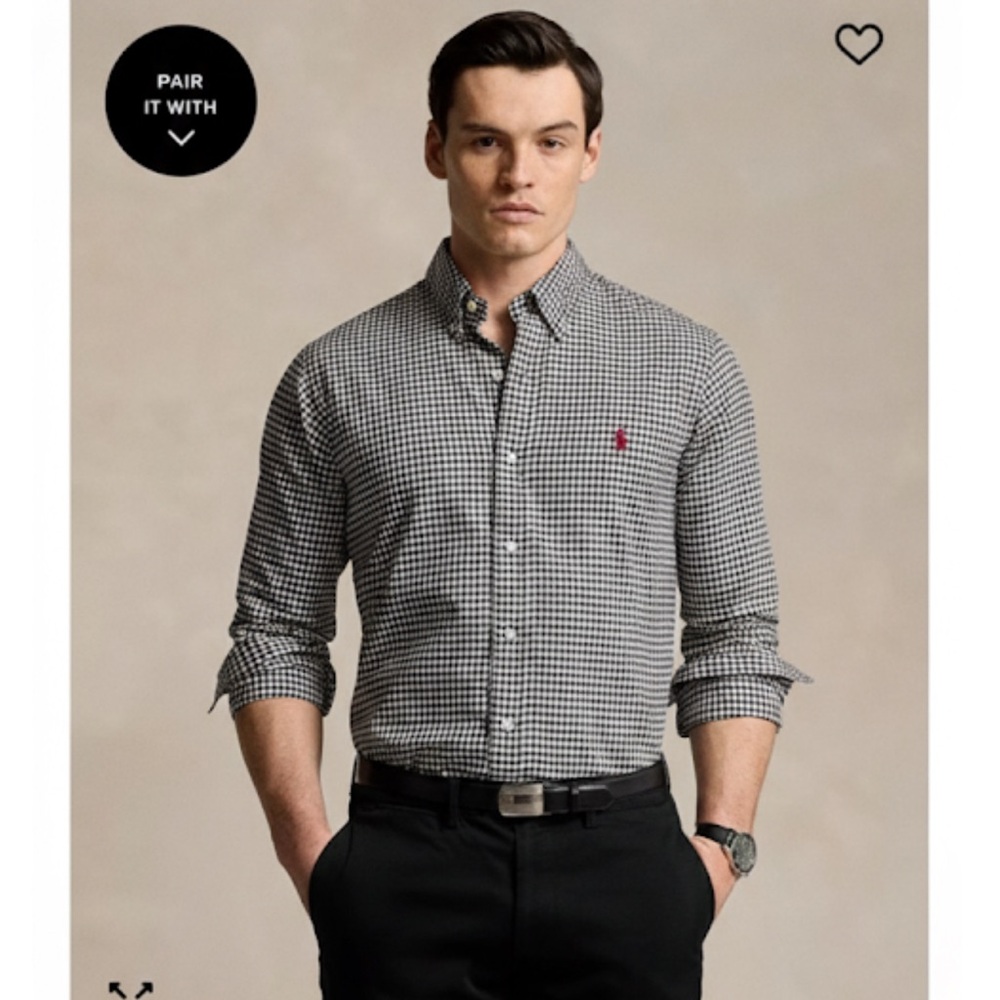 Polo Ralph Lauren Men's Classic-Fit Plaid Twill Shirt